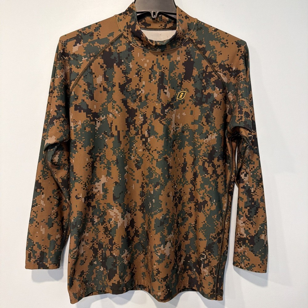 Ironclad Men’s Long Sleeve Mens XL Performance Workwear Shirt Camo Base Layer