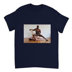 Heavyweight Unisex Crewneck T-shirt Gay related Pattern