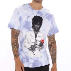 Prince Rose Tie Dye Short Sleeve Tee Shirt New