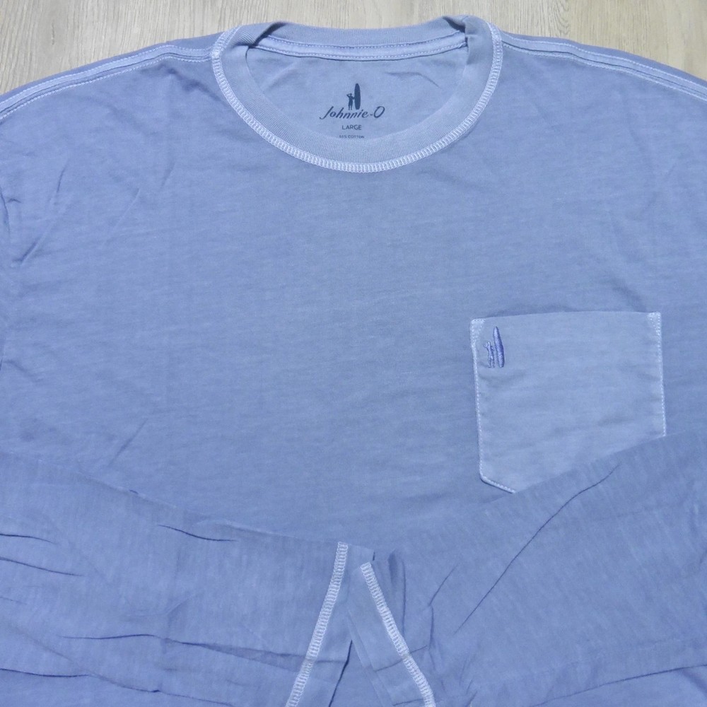 JOHNNIE-O Mens S M L XL 2XL T SHIRT BRENNAN 2.0 LONGSLEEVE GOLF TEE COTTON/MODAL