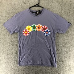 The Museum Fashion Is Art Lilac Purple Museum Chip Shirt Men’s Size 2XL