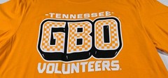 Tennessee Volunteers Go Big Orange Fanatics T-Shirt Large NWT