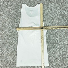 Polo Ralph Lauren Tank Top Mens Large White Ribbed Cotton Undershirt Logo Pony