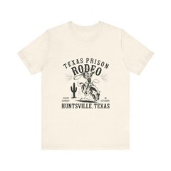 Vintage Texas Prison Rodeo Cowboy Western T-Shirt Huntsville Retro Rodeo Shirt