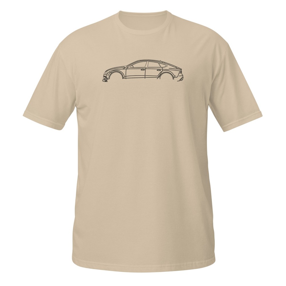Comfy T-Shirt For RS7 Sportback 2016 Car Lovers Birthday Gift Stylish Tee Shirt