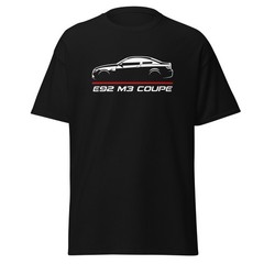 E92 M3 Coupe V8 High RPM Carbon Roof Custom Graphic Tee T-Shirt Gift