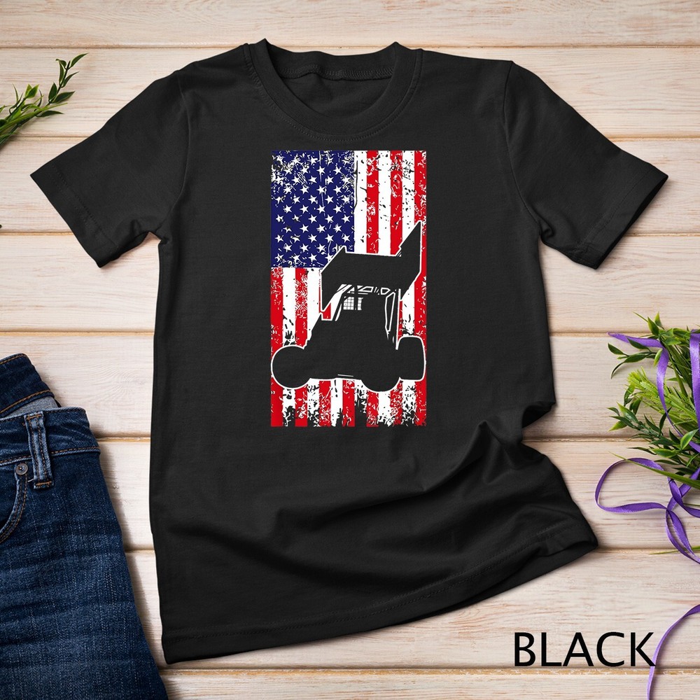 Sprint Car Racing Race Track Racer T-Shirt Unisex T-shirt