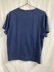 The Rolling Stones Navy Blue Tie Dye Tongue Graphic T-Shirt