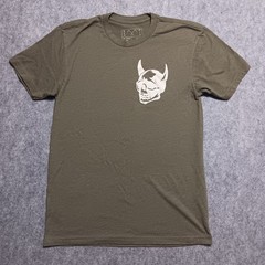 One7six Shirt Mens Small Green No Kings For This Land Logo Supdef FOG Military