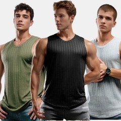 1-4 Pack Summer Gym Muscle Men’s Sleeveless T-Shirt Tank Top Casual lot