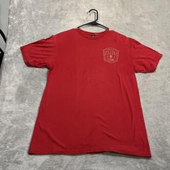 Volcom Shirt Mens Medium Red True To This Stone 1991 Graphic T-Shirt Tee