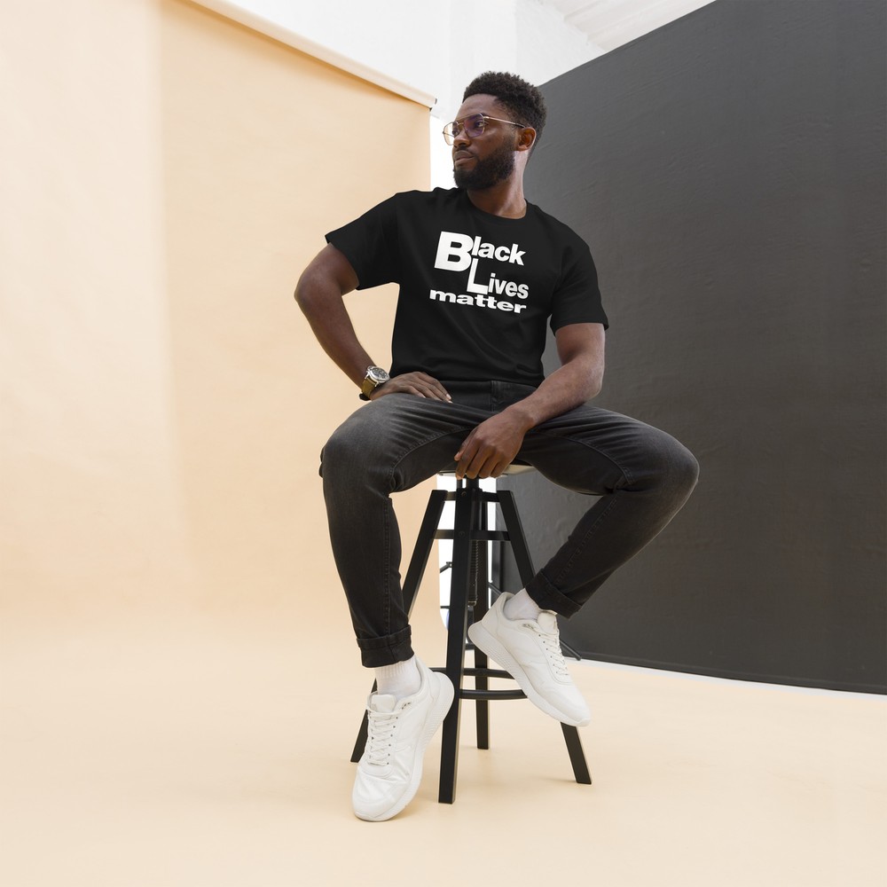 Def Jam Records T-Shirt Black Lives Matter T-Shirt Rap Hip Hop Mens Classic Tee