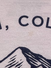 COORS BANQUET Beer Waterfall Seal White T-Shirt Tee Luv Men’s MEDIUM