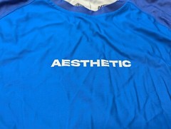 Aesthetic T Shirt Mens Extra Large Blue Short Sleeve Athletic Sports