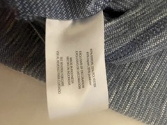 Orvis Men’s Shirt Heather Blue/ Grey Long Sleeve Pullover Chest 48 XL EUC