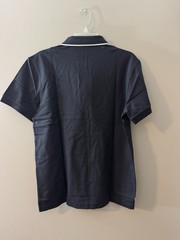 Hugo Boss Polston Zip Polo Slim-Fit Polo Size Medium M Black NEW Retail $129