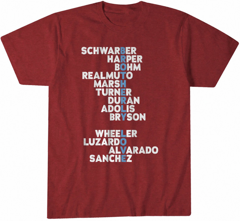 South Philly Baseball Names 2026 Shirt Vintage Fan Graphic Tee