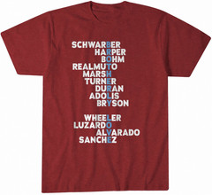 South Philly Baseball Names 2026 Shirt Vintage Fan Graphic Tee