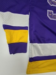 Snoop Dogg Dogg Supply Hockey Jersey Mens Medium Purple Yellow Streetwear Hiphop