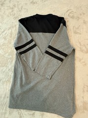 Krew Skateboarding Vintage Skater Mid Sleeve Shirt L Black Grey