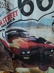 Route 66 Interstate 40 3d Printed Polyester Shirt Silky Smooth Size 2xxl Fits…