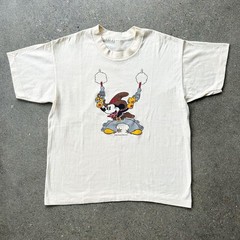 1980s Two Gun Mickey Mouse Cowboy T-shirt Size S-5XL NEW