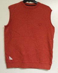 10.Deep Mens Red Fleece Sleeveless Shirt “Terrible Tenth Division” Size XL