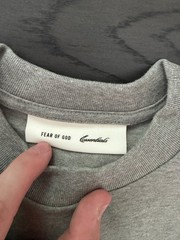 New Essentials Fear of God MLB LA Dodgers Gray Men’s T-Shirt Medium $130