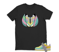 Shirt to match Dunk Easter Air Force 1 Emerald Rise Yellow Pulse Hydrangeas
