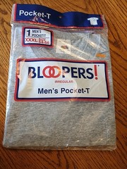 New 1994 Vtg FOTL Bloopers Pocket Shirt XXXL T-Shirt Irregular 50/50 Cotton Poly