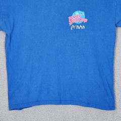 PLANET HOLLYWOOD T-Shirt Mens XL Blue Praha Prague Czech Republic VINTAGE
