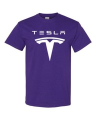 Tesla Motors Emblem T-Shirt New Unisex S-XL Sizes 7-Colors