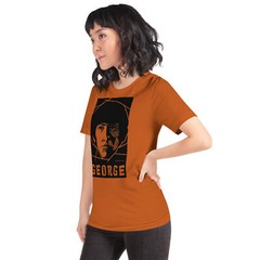 Beatles T-shirt John Paul George and Ringo unisex music tee GEORGE