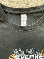 2025 SNEAKS x AND 1 Black T-Shirt Men’s Size XL Sneakers Film Movie Promo