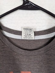 Homage Cleveland Is The City T-Shirt Men XL Brown Graphic Tee Made in USA