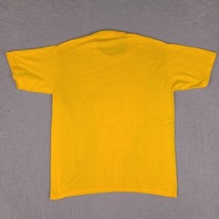 Vintage Russell Athletic T-Shirt Adult Medium Yellow Corn George’s 10th Roast