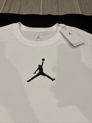 Nike Air Jordan Small Jumpman Dri-FIT T-Shirt White CW5190-102 NWT