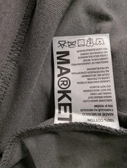 Market Arc Logo T-Shirt Men’s Size XXL Charcoal Grey Streetwear New With Tags