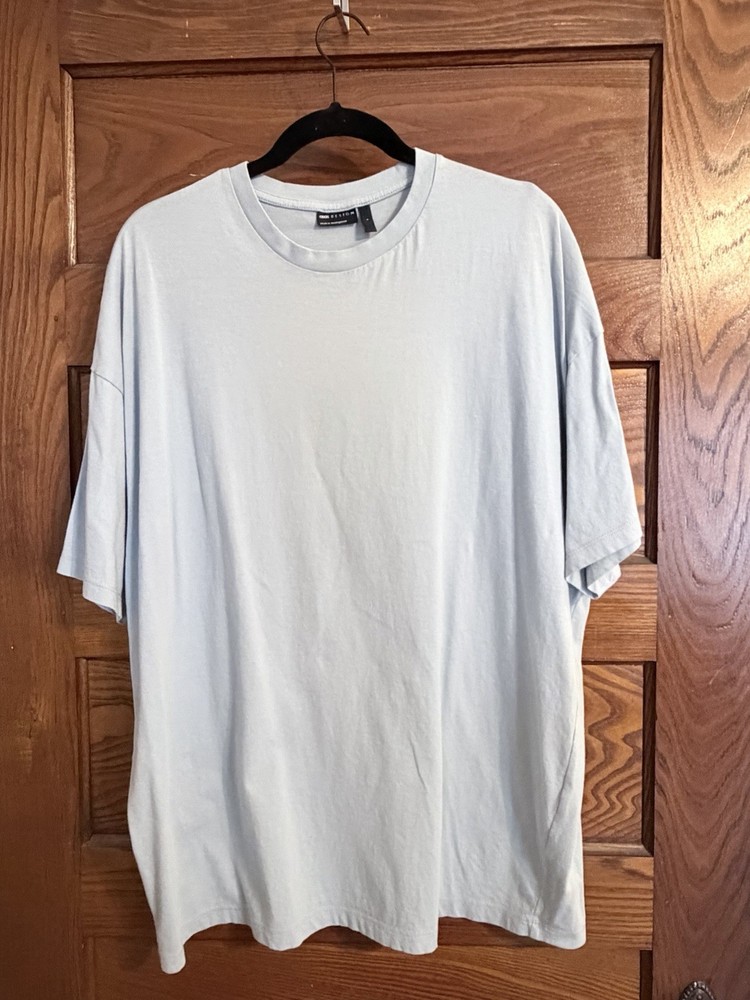 Baby Blue ASOS Boxy Tee, Size Large, Short Sleeve, Barely Worn