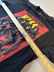 KISS Marvel T Shirt Mens Large Graphic Band Tee Gildan Anvil Lightweight