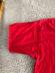 Nike Shirt Men’s Large Red Short Sleeve Crew Neck Square Logo Graphic Tee