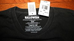 Men’s JOHN CARPENTER’S HALLOWEEN Faded Black T-Shirt MICHAEL MYERS MEDIUM *4U