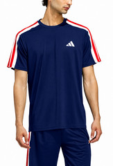 adidas Men’s Train Essentials 3-Stripes Training T-Shirt