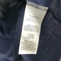 Lacoste Pima Cotton T Shirt Men’s Sz FR 8R 1XLB Navy Blue Crew Neck *Read Below*