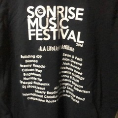 Sonrise Music Festival Black T-Shirt 2016