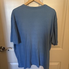 Robert Barakett Men’s Short Sleeve Crew Neck, baby blue