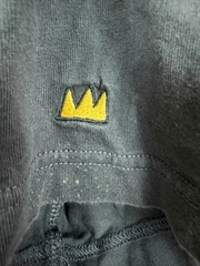 Jean-Michel Basquiat Shirt Medium Crown Pop Art Warhol Dark Slate Gray UNIQLO
