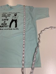Vintage Keg Party T Shirt Sz L/XL Single Stitch USA Hipster Funny Beer 80s
