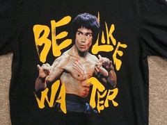 Bruce Lee x Shoe Palace Black T-shirt Size Men’s Large “Be Like Water”