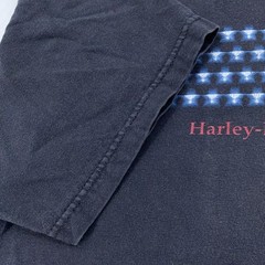 Vintage Harley-Davidson Shirt Mens Large Black American Pride Dubai UAE 90s USA